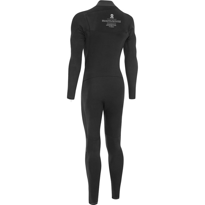 2025 Nyord Mens Tempus 3/2mm Chest Zip Wetsuit N04BA00017 - Black